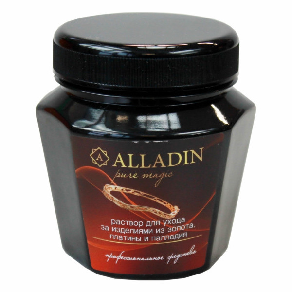 Раствор для ухода за изделиями из золота, платины и палладия  ALLADIN PREMIUM  (200 мл)